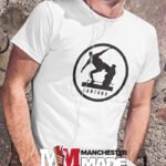 Ringed Air Jordan Style T-shirt Inspired by Cantona’s Kung Fu Kick