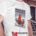 fan chant ‘Cock of the North' tshirt