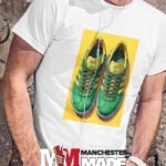 Newton Heath trainer tshirt design