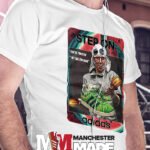 "Bez of the Happy Mondays Melon Maracas and Melon trainer T-shirt