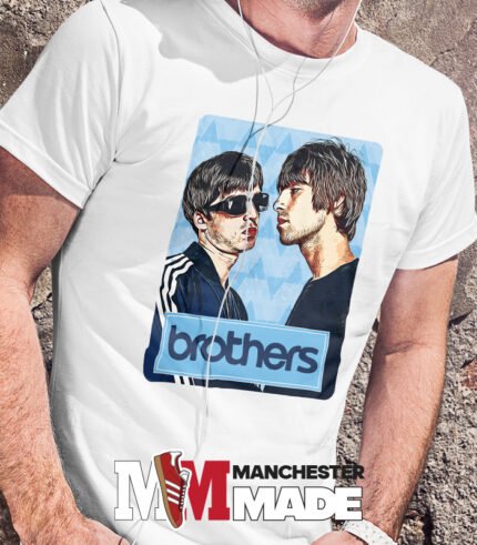 Oasis Brothers Man City tshirt