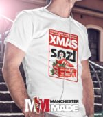 Man United adidas Christmas tshirt