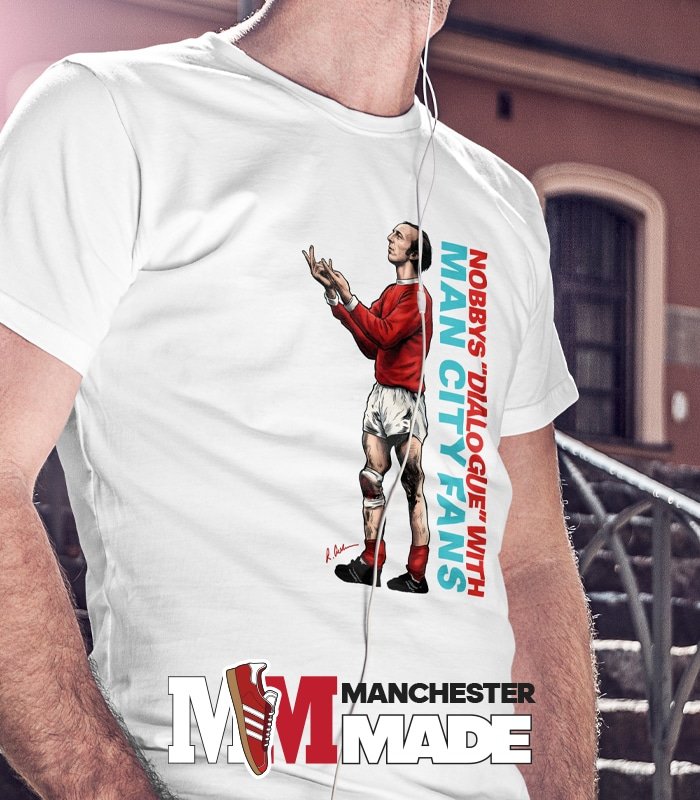 mmo507-1 Nobby Stiles Gesture tshirt - Image 1