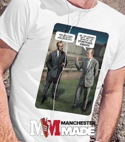 Sir Matt Busby and Bertie Mee tshirt