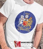 Champions League Final blue kit badge tshirt - Image 3